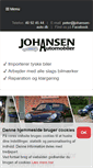 Mobile Screenshot of johansen-auto.dk